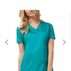 Teal/Teav cherokee luxe scrubs